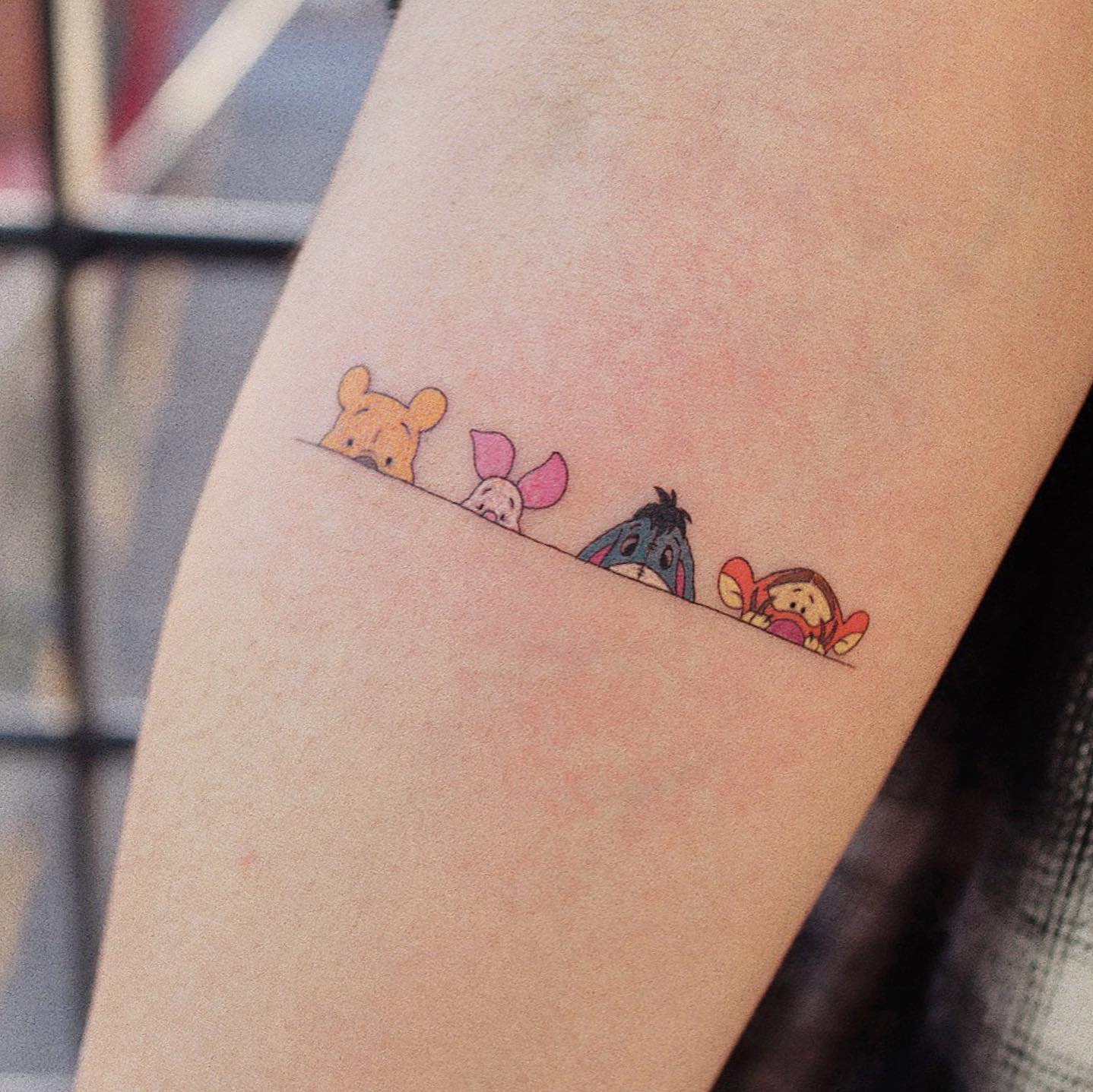 Small Winnie the Pooh Tattoo -broccoli_tattooer